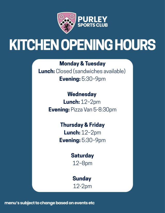 Lucy's Kitchen at Purley Sports Club