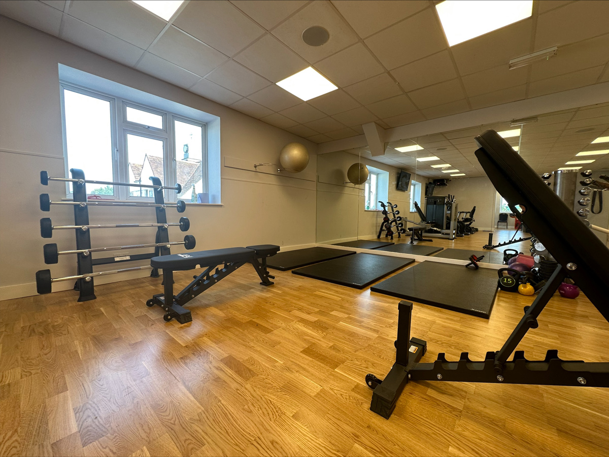 Gym facilities at Purley Sports Club